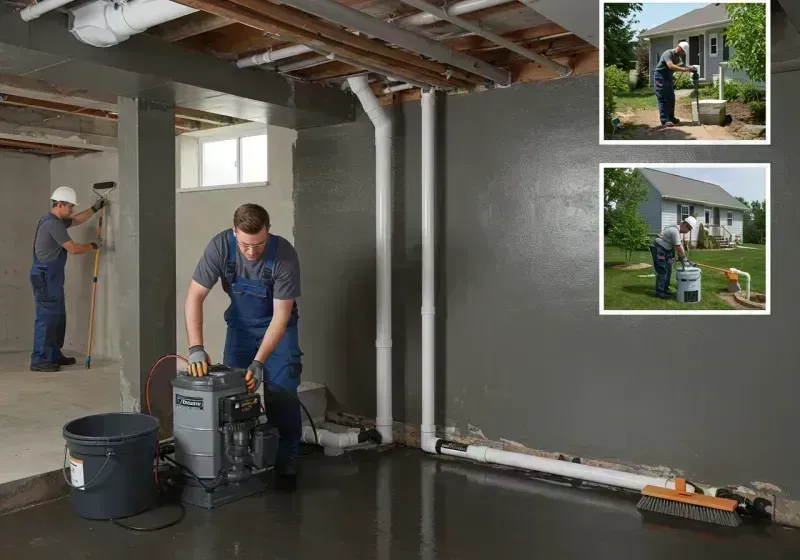 Basement Waterproofing and Flood Prevention process in Galt, CA